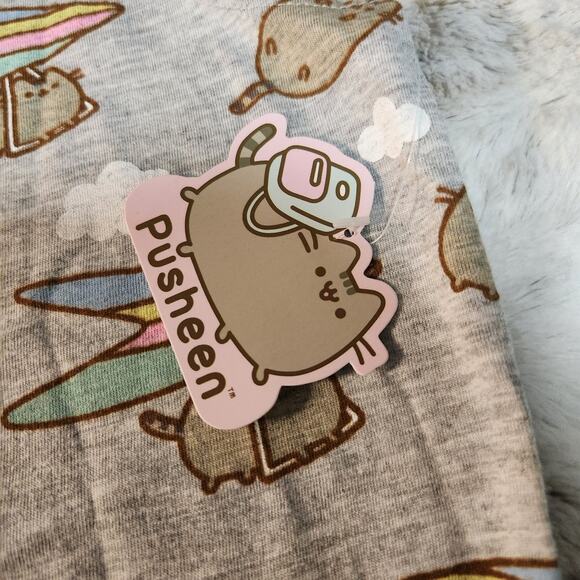 Pusheen The Cat Limited Edition Gray Tank Top Size Small - Picture 2 of 6